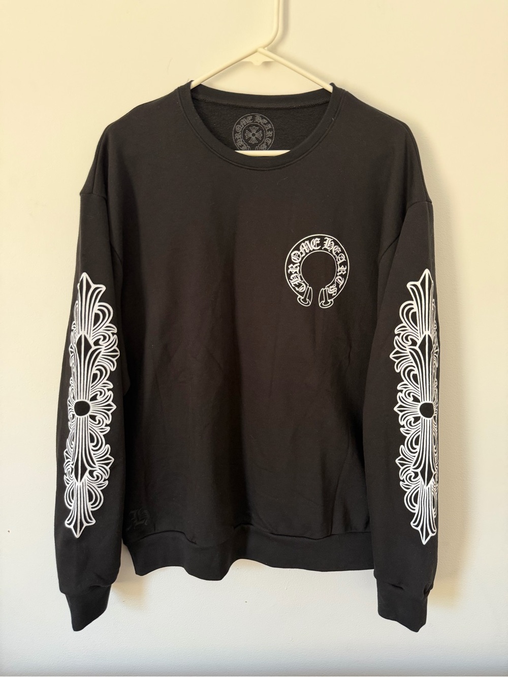 Chrome Hearts Black Crewneck